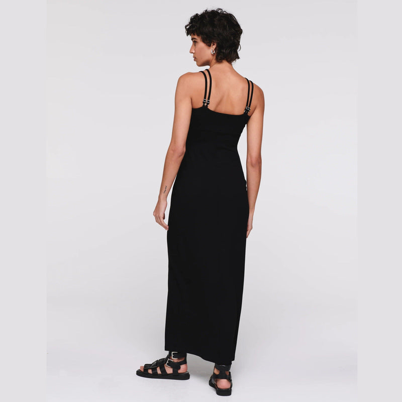 Aligne Hildie Cut Out Dress Black