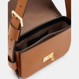 Allsaints Etienne Leather Shoulder Bag in Desert Tan