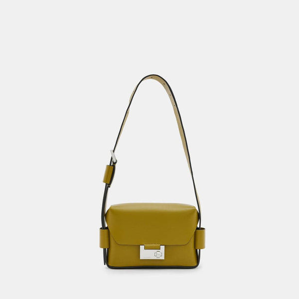 Allsaints Frankie 3-In-1 Leather Bag in Sap Green