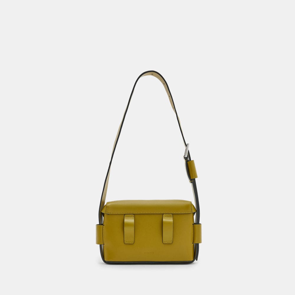 Allsaints Frankie 3-In-1 Leather Bag in Sap Green