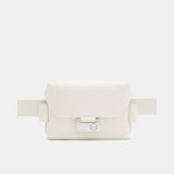 Allsaints Frankie 3-In-1 Leather Bag in White
