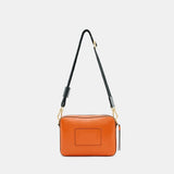 Allsaints Lucille Leather Crossbody Bag in Pyrole Orange