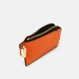 Allsaints Remy Leather Wallet in Orange