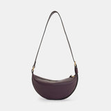 AllSaints Half Moon Leather Crossbody Bag