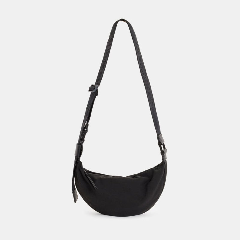 Crossbody Bag BANANA Black Shoulder Bag Soft Big Pouch Bag -  UK