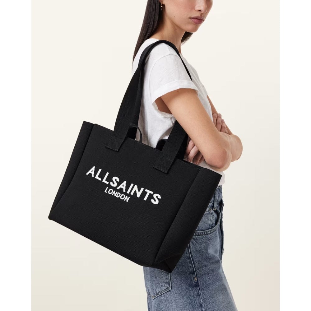 AllSaints Serafina Canvas Tote Bag In Palisade Tan