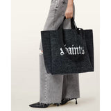 AllSaints Izzy Saint Tote Bag In Black