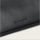 AllSaints Remy Leather Wallet In Black