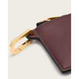 AllSaints Remy Leather Wallet in Dark Red