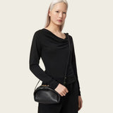 Allsaints Rosalie Arc Leather Crossbody Bag