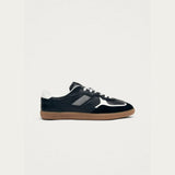 Alohas Tb.490 Rife Grain Leather Sneakers in Black & White