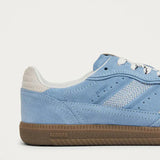 Alohas Tb.490 Rife Leather Sneakers in Cornflower Blue Cream
