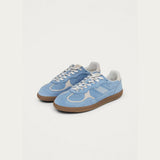 Alohas Tb.490 Rife Leather Sneakers in Cornflower Blue Cream