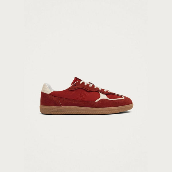Alohas Tb.490 Rife Sheen Red Leather Sneakers
