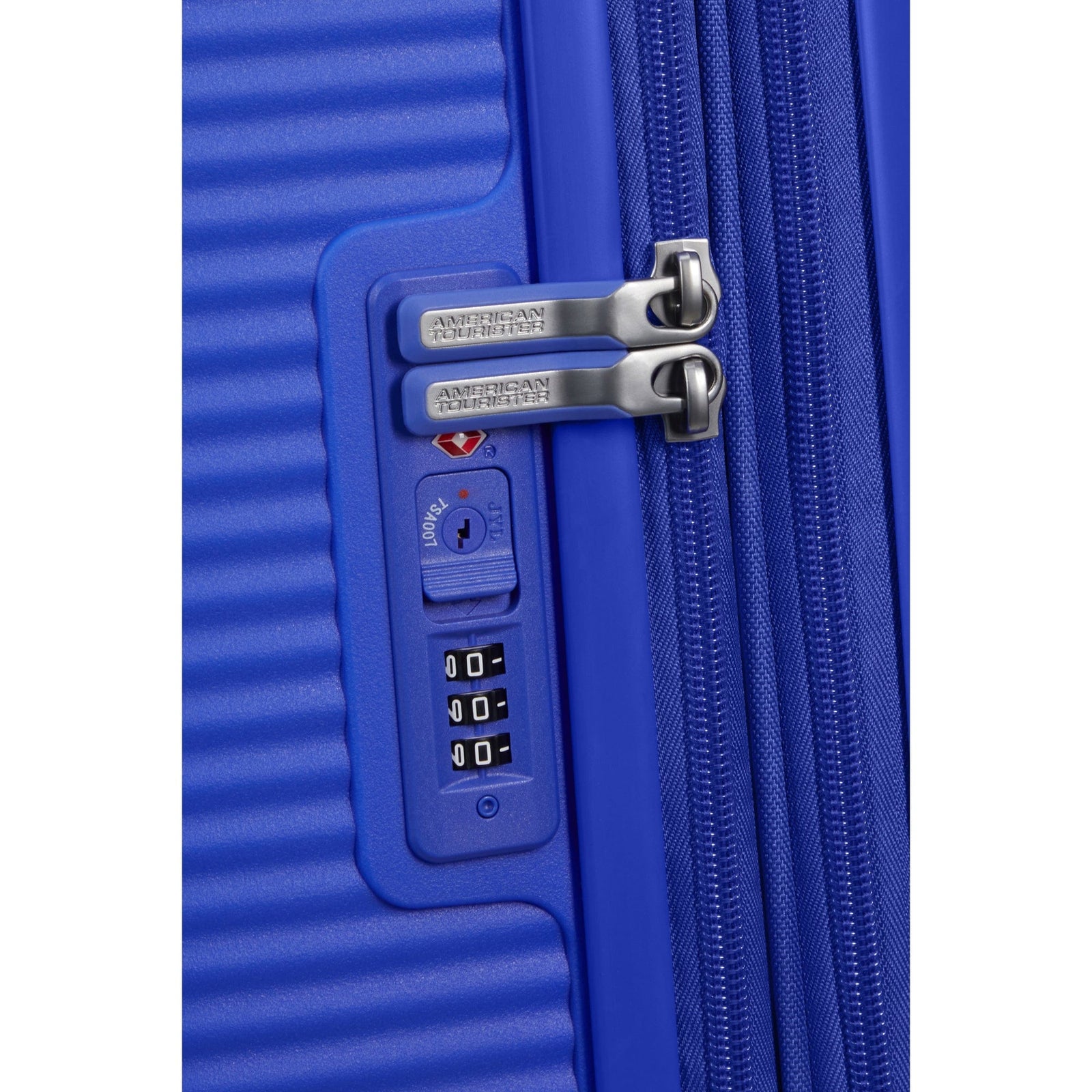 American Tourister SoundBox 77cm Large Check-in in Colbat Blue