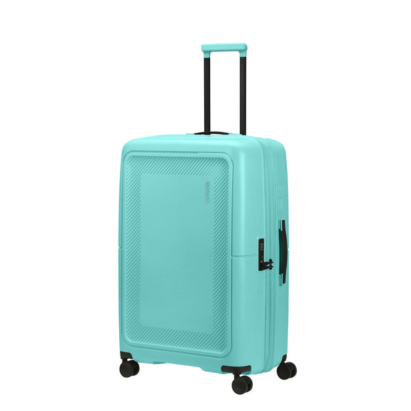 American Tourister DashPop 77cm Spinner (4 wheels) in Aqua Sky