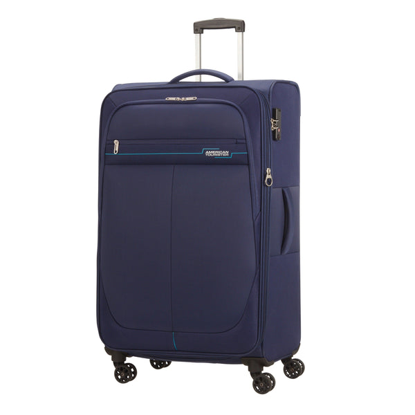American Tourister Deep Dive Spinner Suitcase 80cm Navy