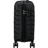 American Tourister Flashline 45cm 4 Wheel Spinner Suitcase In Shadow Black