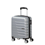 American Tourister Flashline 45cm Spinner Suitcase Underseater In Sky Silver