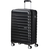 American Tourister Flashline 67cm Medium Check-in Spinner Suitcase In Black