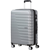 American Tourister Flashline 67cm Medium Check-in Spinner Suitcase In Sky Silver