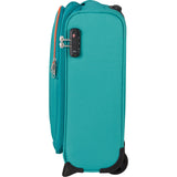 American Tourister Sea Seeker 45cm Upright 2 Wheel Suitcase In Aqua Green
