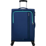 American Tourister Sea Seeker 68cm Medium Check-in Spinner Suitcase In Combat Navy
