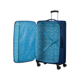 American Tourister Sea Seeker 80cm Extra Large Check-in Suitcase In Combat Navy