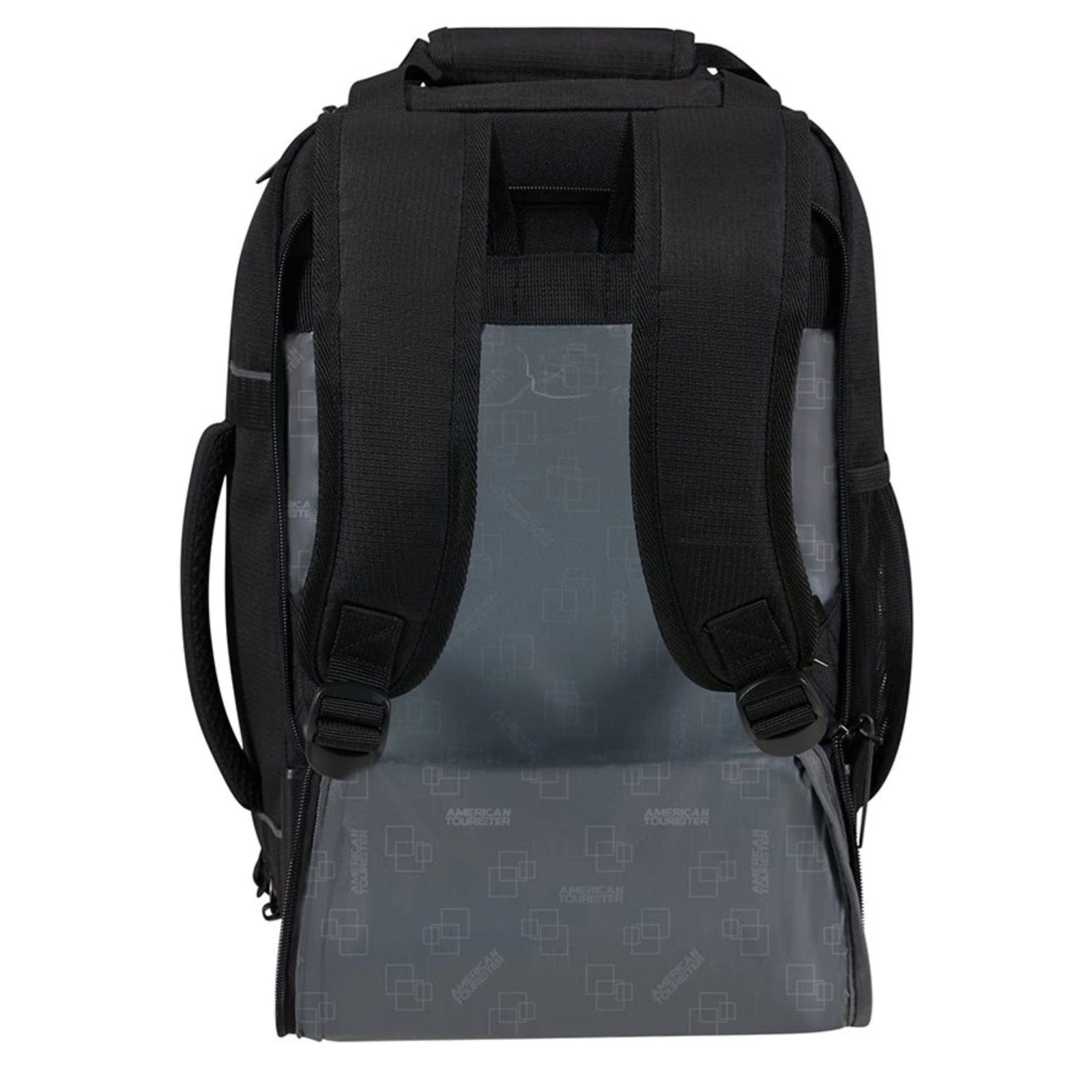american tourister cooper laptop backpack American Tourister Take2Cabin 2 Wheeled Underseat Backpack In Black