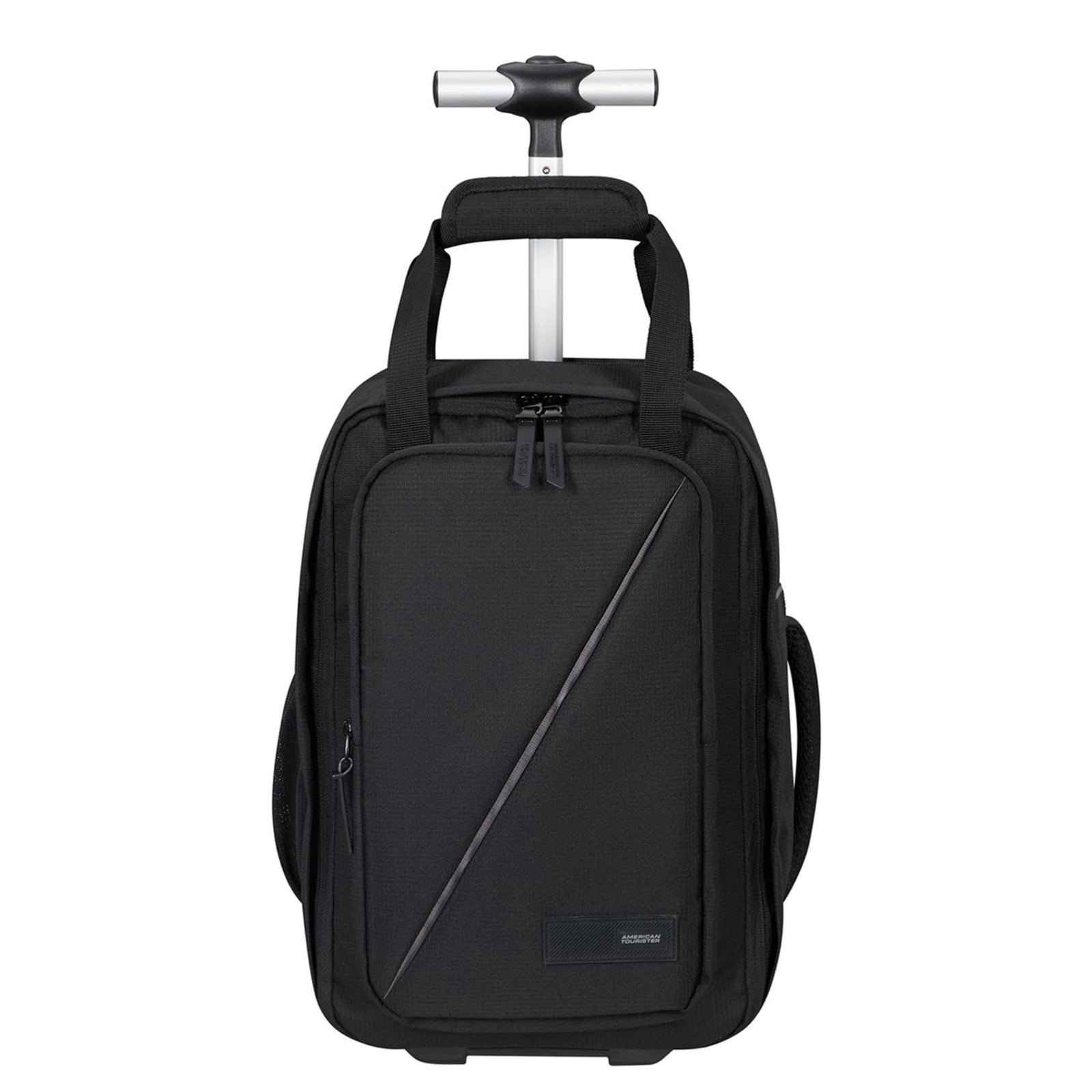 american tourister cooper backpack with laptop sleeve American Tourister Take2Cabin 2 Wheeled Underseat Backpack In Black