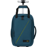 American Tourister Take2cabin S Backpack with Wheels In Harbour Blue