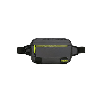 American Tourister Urban Track Sling Bag In Black/Lime
