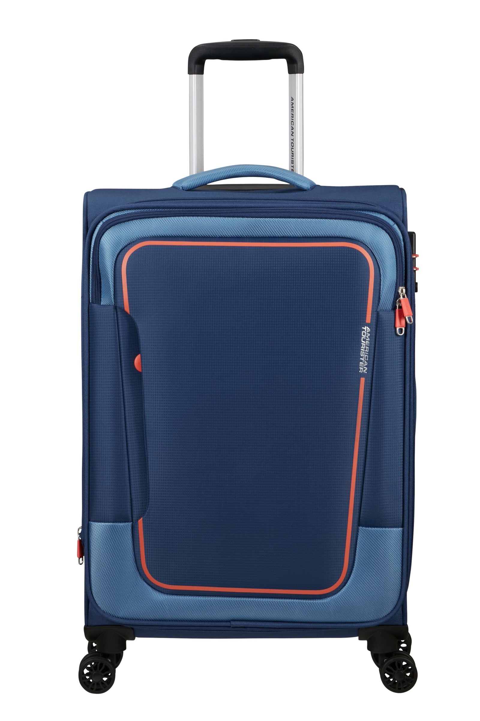 American Tourister Pulsonic Spinner 68 Exp Combat Navy
