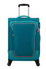 American Tourister Pulsonic Spinner 68 Exp Stone Teal