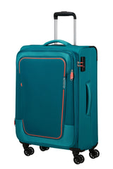 American Tourister Pulsonic Spinner 68 Exp Stone Teal