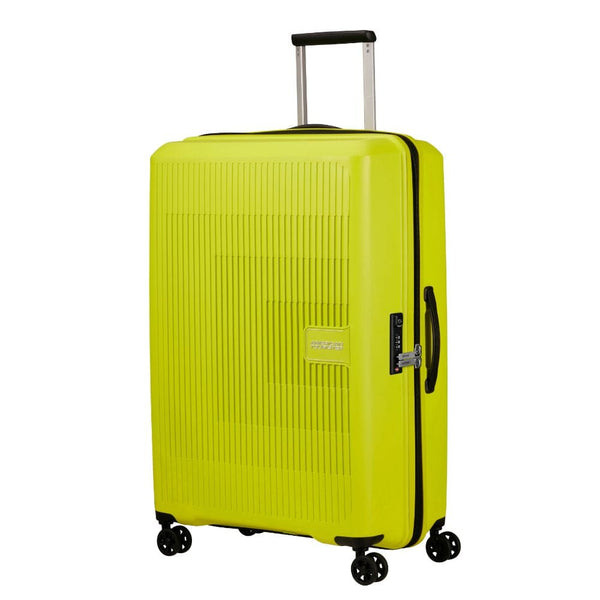 American Tourister Aerostep Spinner 77 Exp Lt Lime