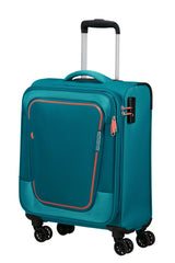 American Tourister Pulsonic Spinner 55cm Exp Stone Teal