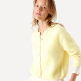 American Vintage Cardigan Vitow In Lemon Tree