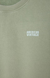 American Vintage Izubird Sweatshirt in Vintage Clay