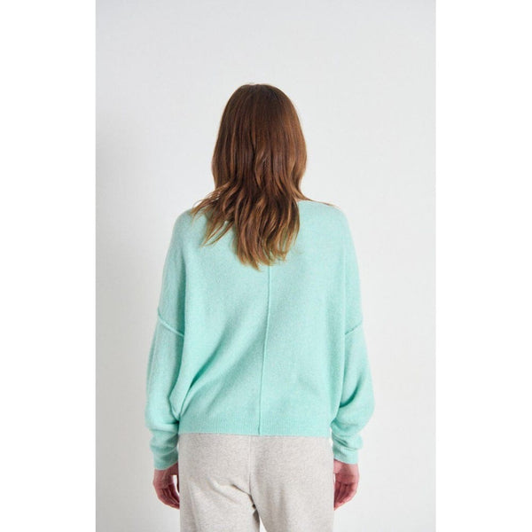 American Vintage Jumper Damsville In Lagoon Mottled