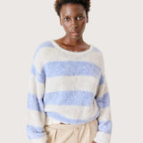 American Vintage Jumper Niby In Givre Stripe