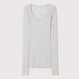 American Vintage Massachusetts Women's T-Shirt in Heather Gray