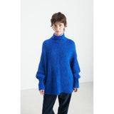 American Vintage Niby Knit in Royal Blue Marl