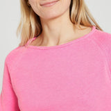 American Vintage Sonoma Boat Neck T-shirt In Acid Pink