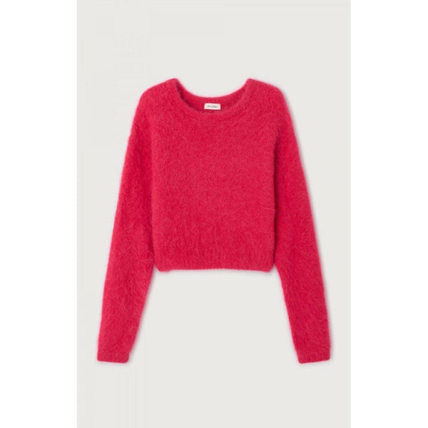 American Vintage Sweater Niby In Grenadine Pink