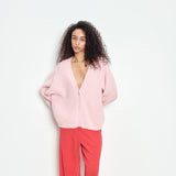 American Vintage Women's cardigan East in Cotton Candy Melange