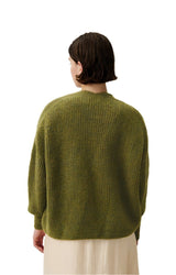 American Vintage Women's Cardigan East in Kiwi Melange