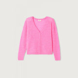 American Vintage Women's cardigan Nuggy in Fluo Petunia Mélange