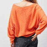 American Vintage Women's Jumper Damsville in Apricotine Melange