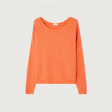 American Vintage Women's Jumper Damsville in Apricotine Melange
